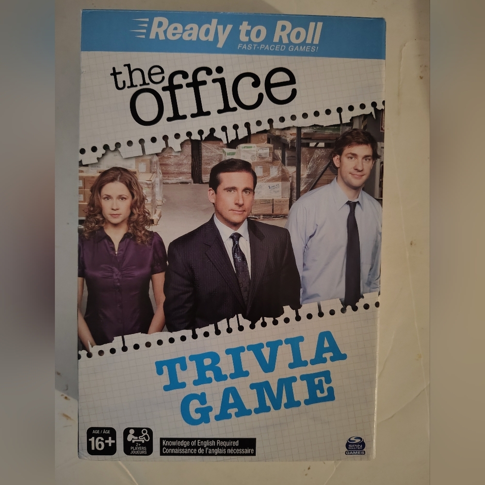 THE OFFICE Trivia Game - Ready to Roll! Spin Masters
